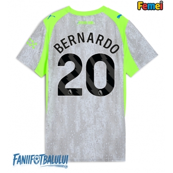 Manchester City Bernardo Silva #20 Tricou Fotbal Replică 2025-26 Femei Treilea